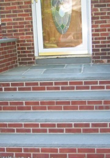 Concrete & Brick Steps